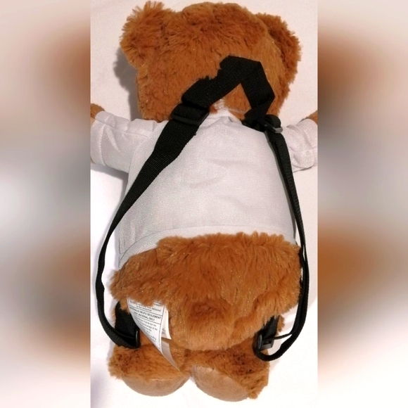 Justin Bieber Brown Bear Backpack NWT - Picture 4 of 7